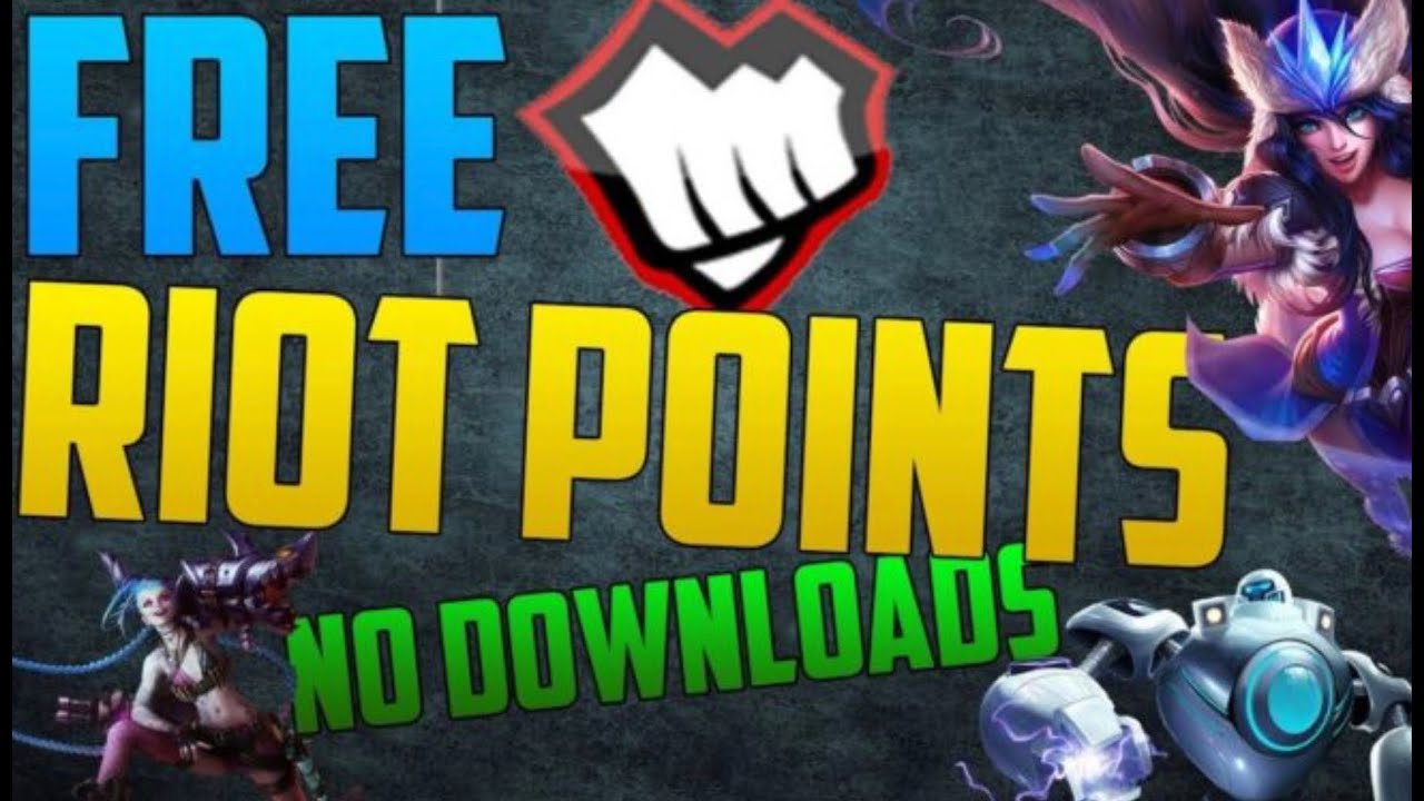 How to Get Free Riot Points! Safe Method 2020