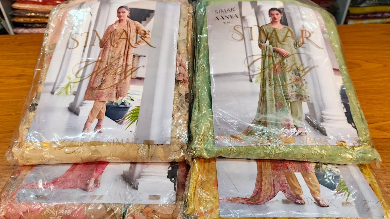 💯 Original SIMAR AANYA 🇮🇳 | Luxury Indian Catalogue Dress | Unboxing + Real Quality Review! 👗🔥