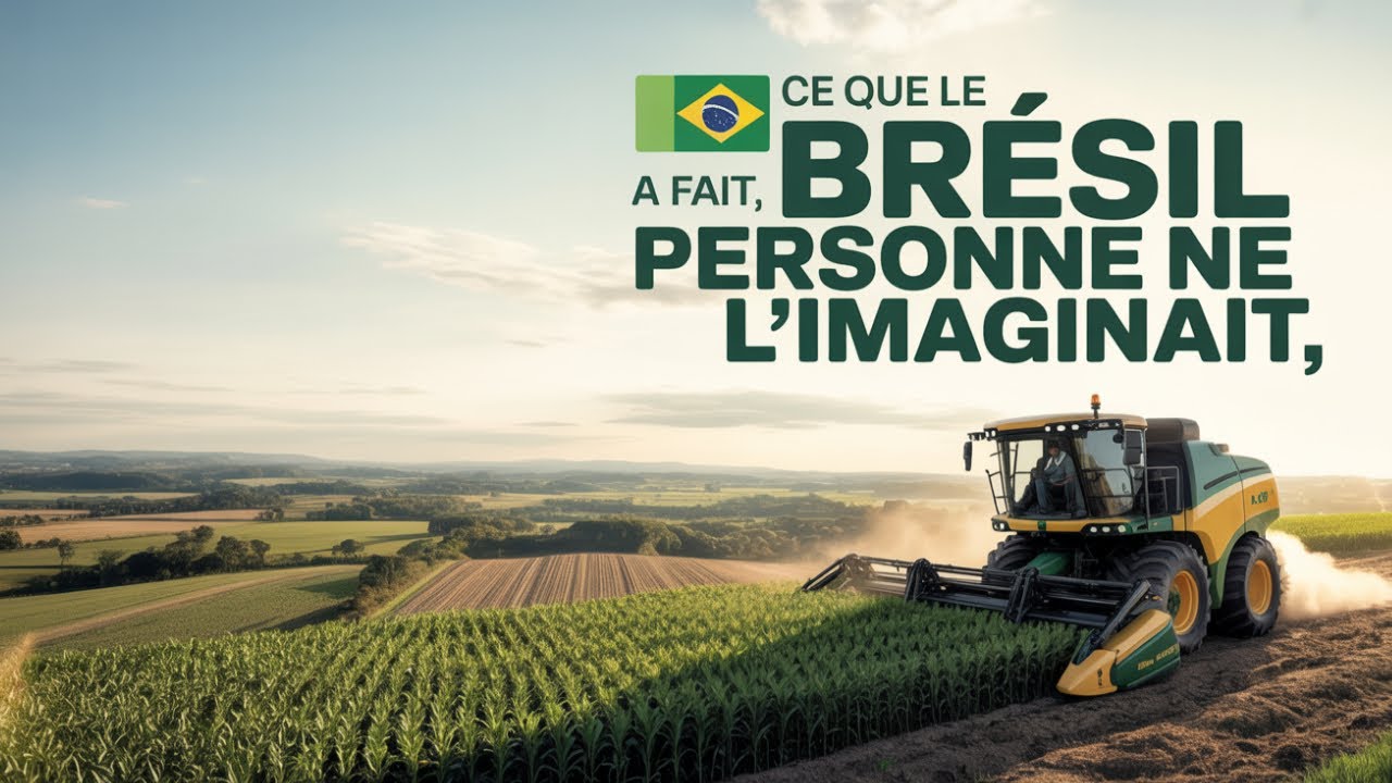 Comment l’agriculture au Brésil est-elle devenue une superpuissance en 50 ans ?
