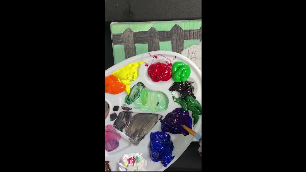 Easter Painting Tutorial (Part 1) Beginners AND Advanced