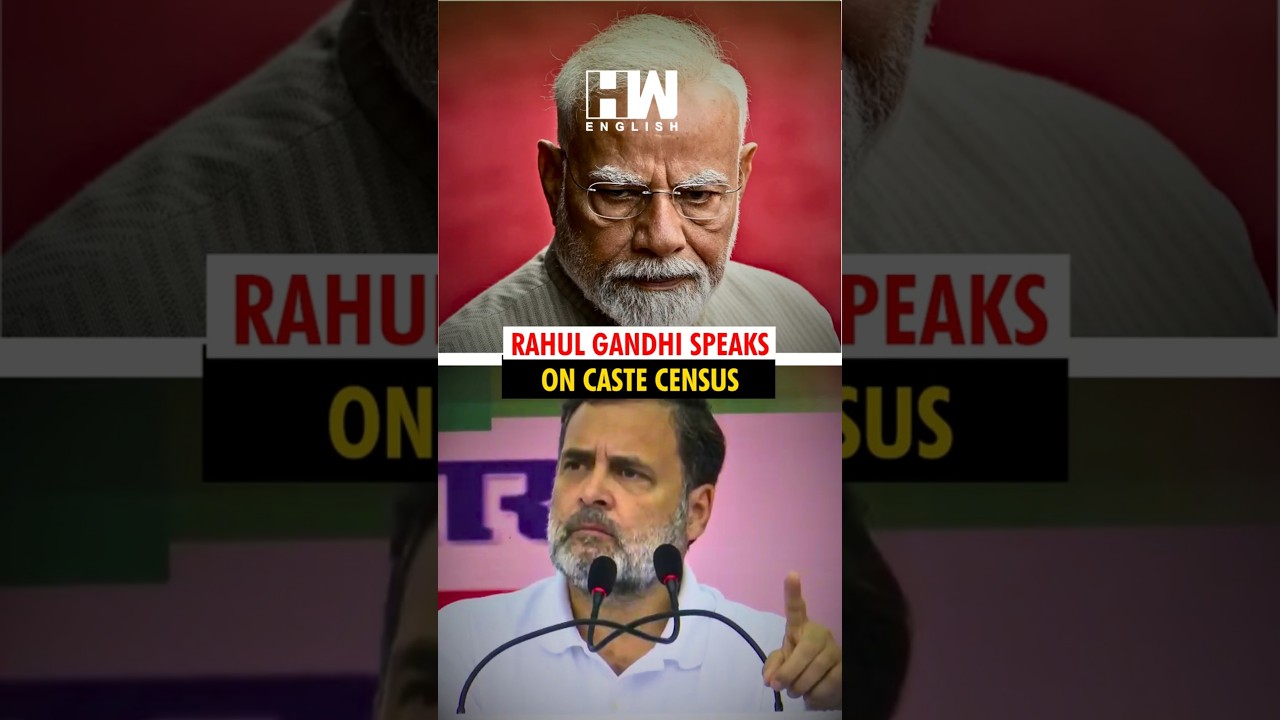 WATCH | Rahul Gandhi reiterates demand for nationwide caste census