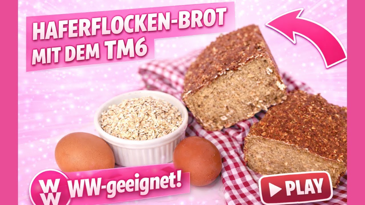 Haferflockenbrot aus dem Thermomix TM6 TM7 🍞 | Gesund & WW-geeignet