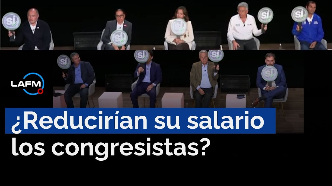 ¿Renunciarían a sus privilegios? Candidatos al Congreso se la jugaron en el Debate de la Gente