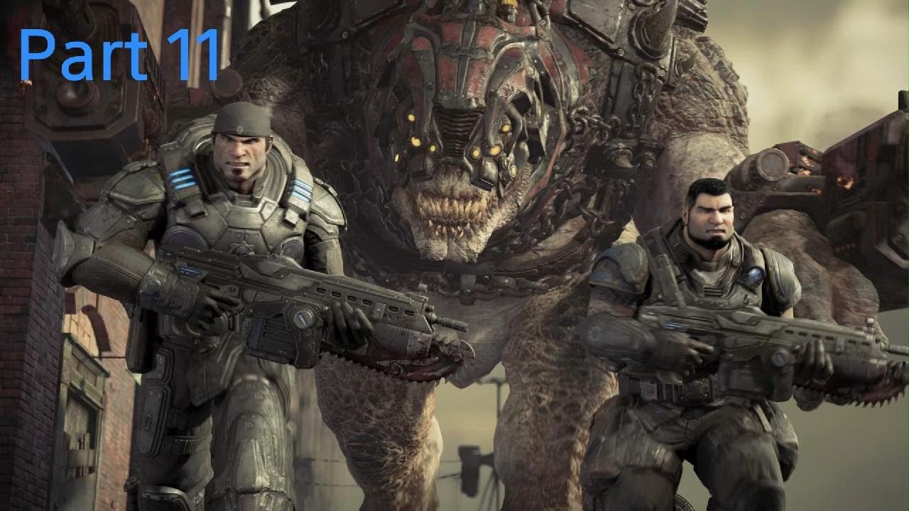 Gears of War Part 11 The Giant Lizard