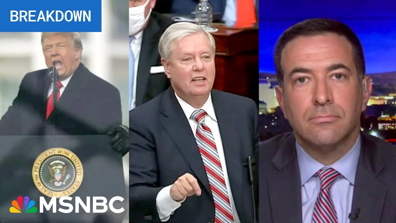 Whoa: See Rubio, Graham & GOP leaders 'torch' Jan. 6 MAGA mob: Melber's 2025 Breakdown