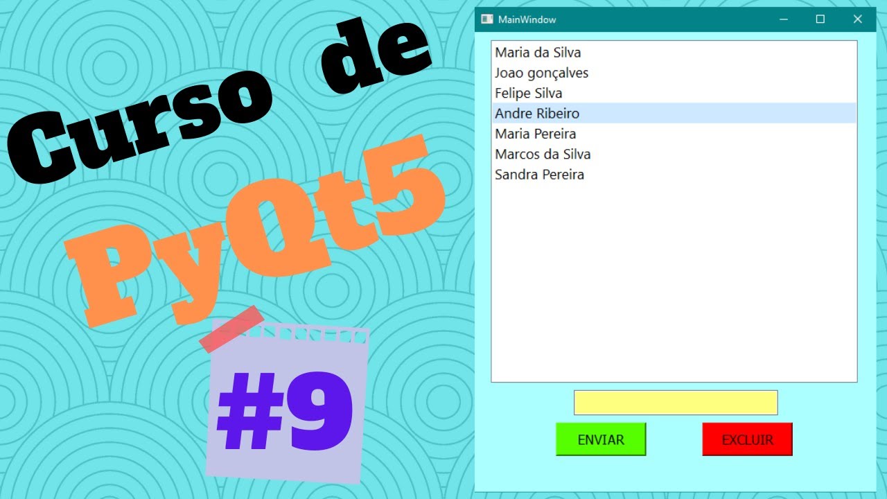 Curso de PyQt5 #9 - List Widget