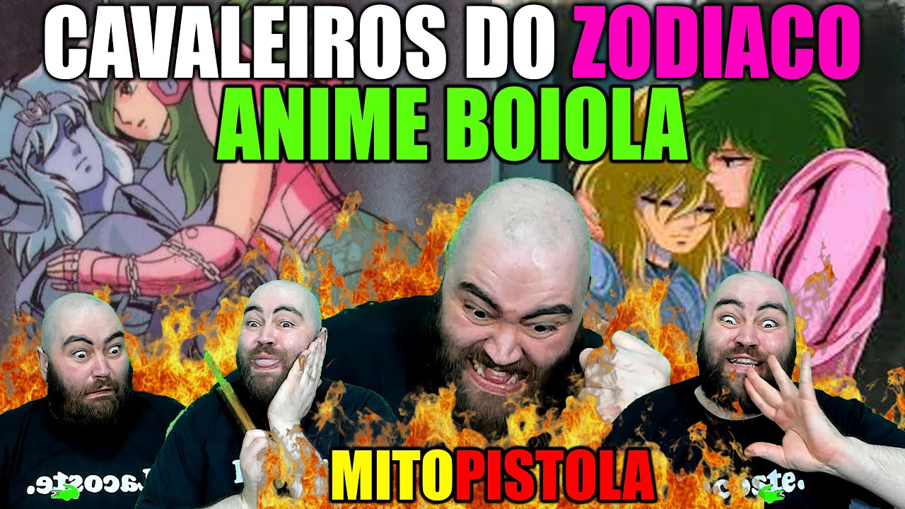 MITOPISTOLA COM CAVALEIROS DO ZODIACO