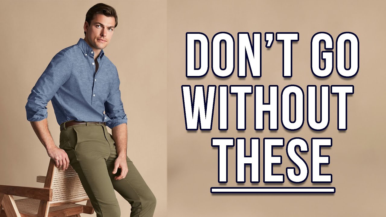 8 Men's Classic Style ESSENTIALS to Dress Better
