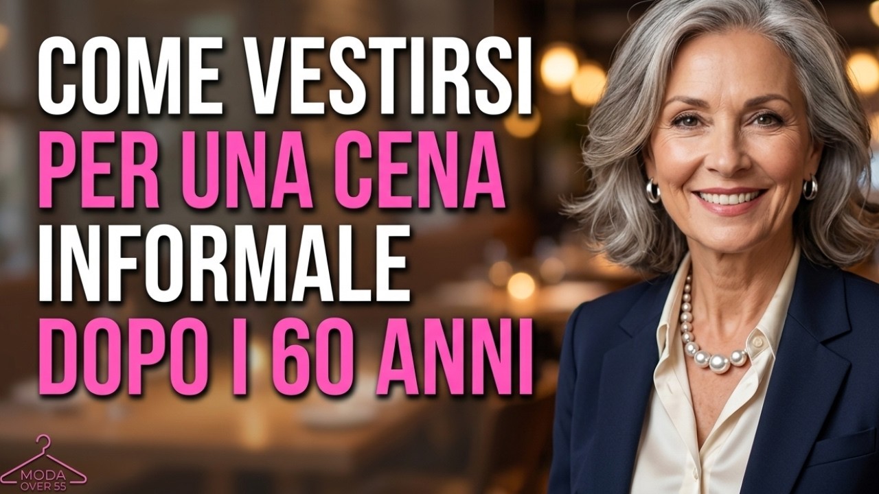 Eleganza Over 60 Consigli pratici, errori da evitare e outfit raffinati per sentirti sicura  sempre!