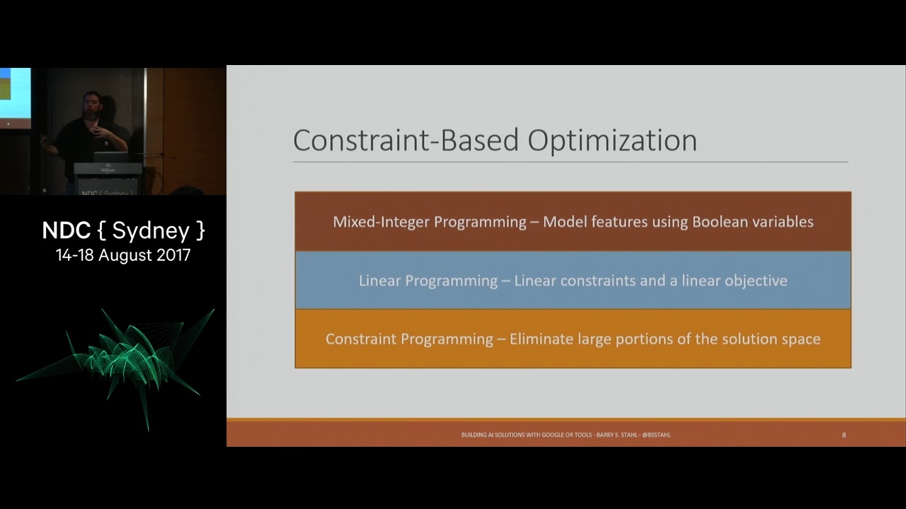 Building AI Solutions with Google OR-Tools - Barry Stahl
