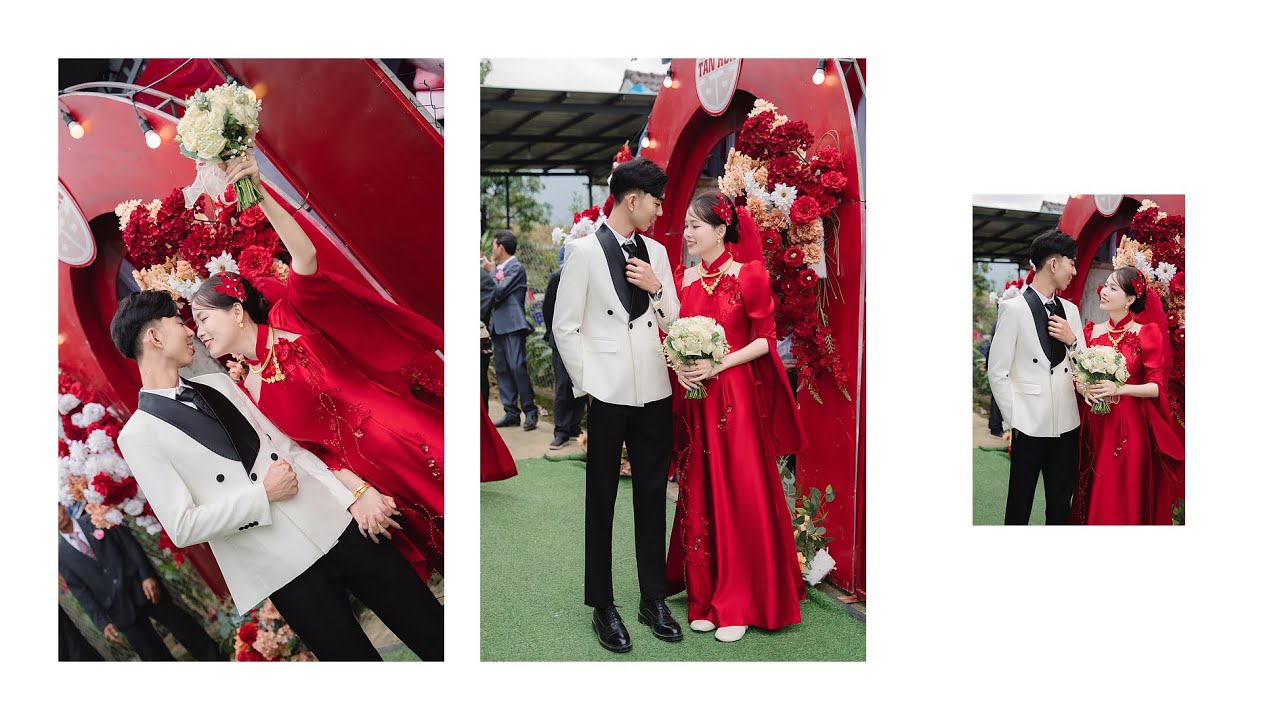 Lễ Th&agrave;nh H&ocirc;n Văn Lu&acirc;n & Huỳnh L&ecirc; 4k