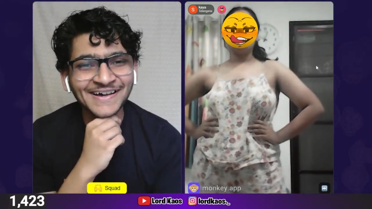 NAUGHTY GIRL TELLS 👀 FIRST EXPERIENCE STORY ON MONKEY APP LIVE VIDEO 💥 LORD KAOS 💥