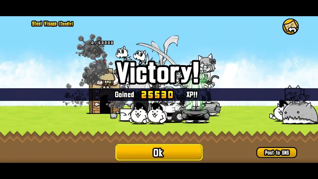 Me playing some more battle cats bc why not
