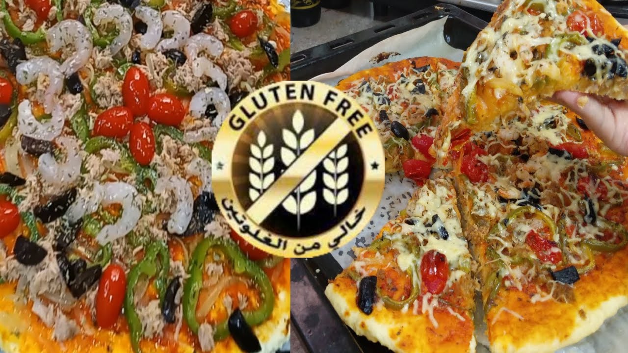 بيتزا بدون غلوتين تنافس البيتزا بالغلوتين ناجحة مليون في 💯😍👍