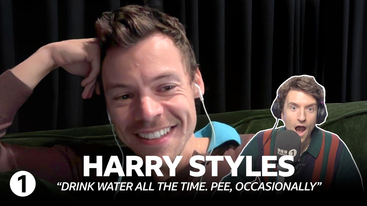 Harry Styles on the Pope, parking fans' cars & album titles | Kiss All The Time. Disco, Occasionally