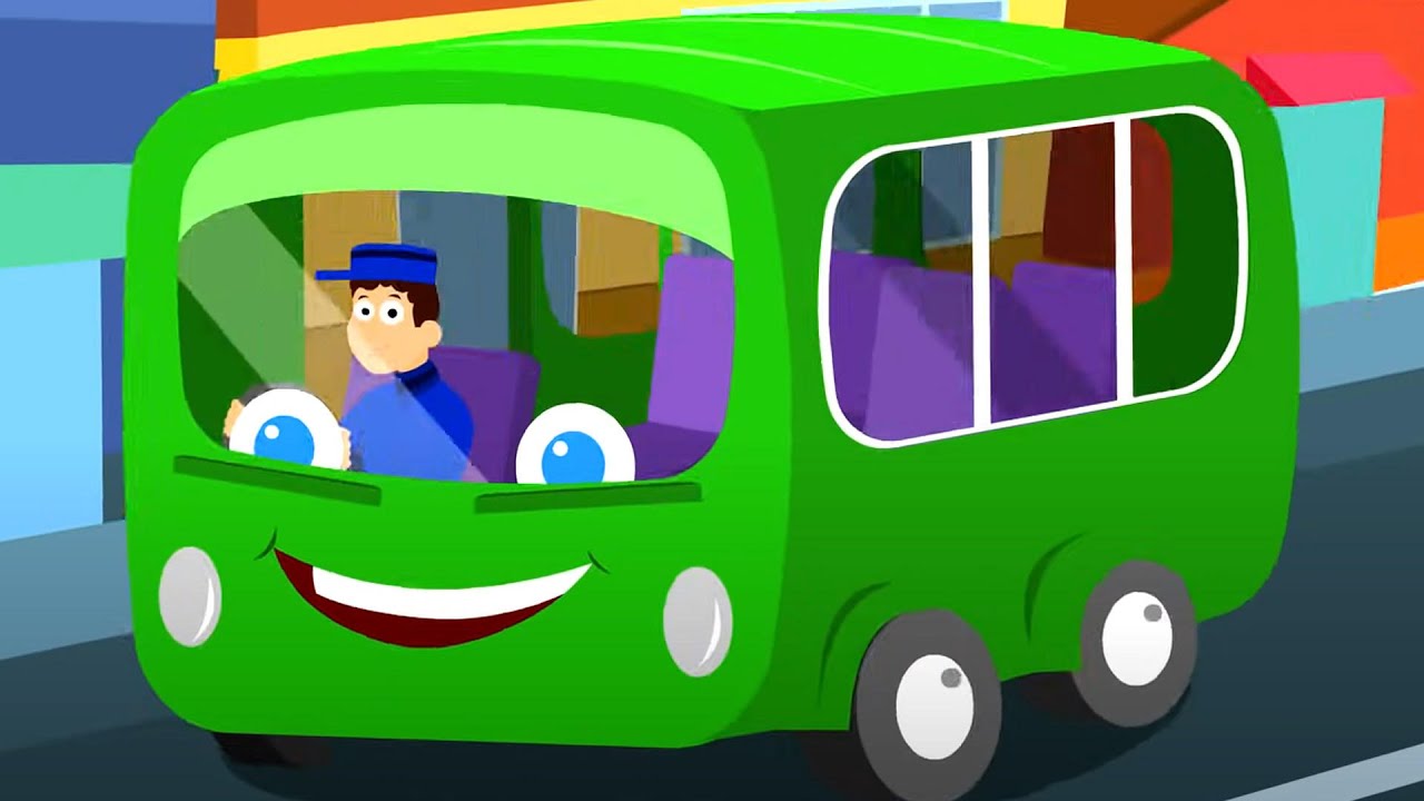 Wheels On The Bus + More Children Nursery Rhymes and Cartoon Videos