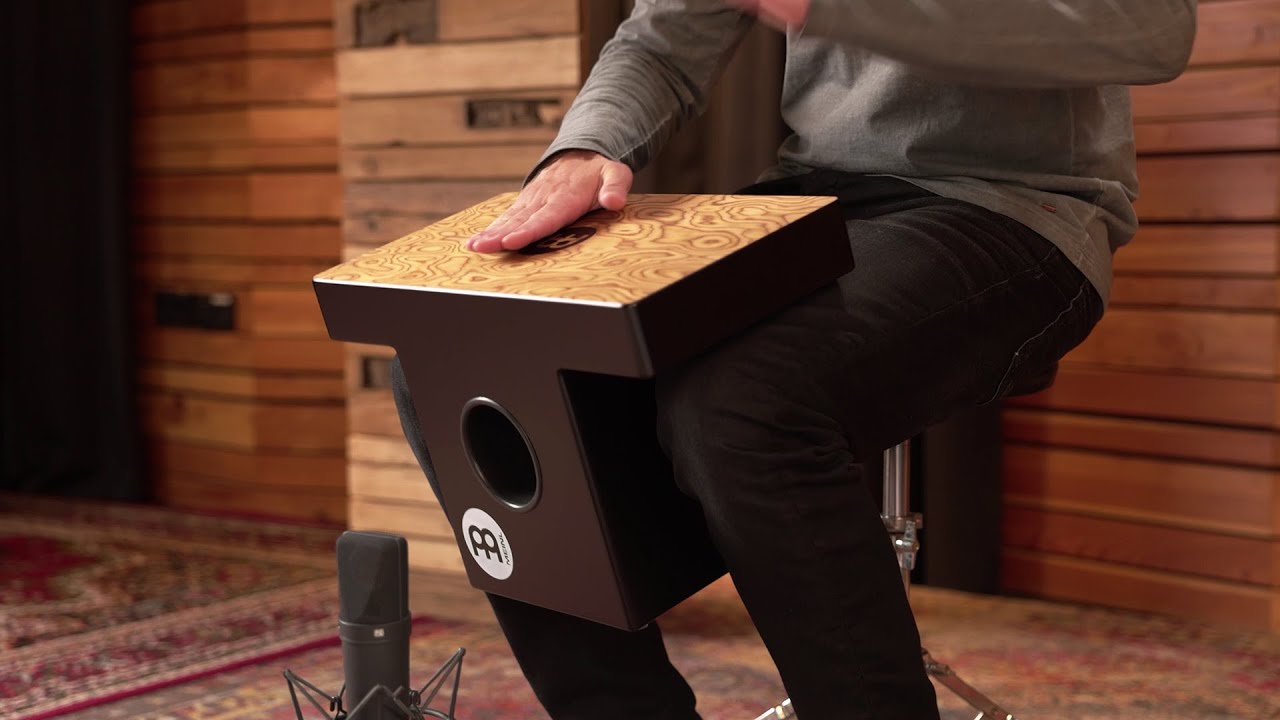 MEINL Percussion - Slaptop Series Cajon - Makah Burl - TOPCAJ1MB
