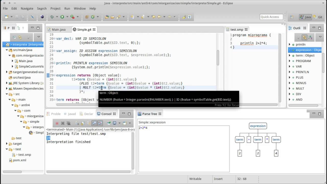 Expresiones aritméticas
