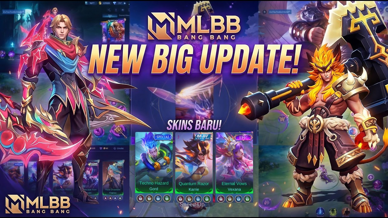 Lesley Legend Update, New Radiant Kits, New Dragonshards Skin Update & Other MLBB BIG Update!