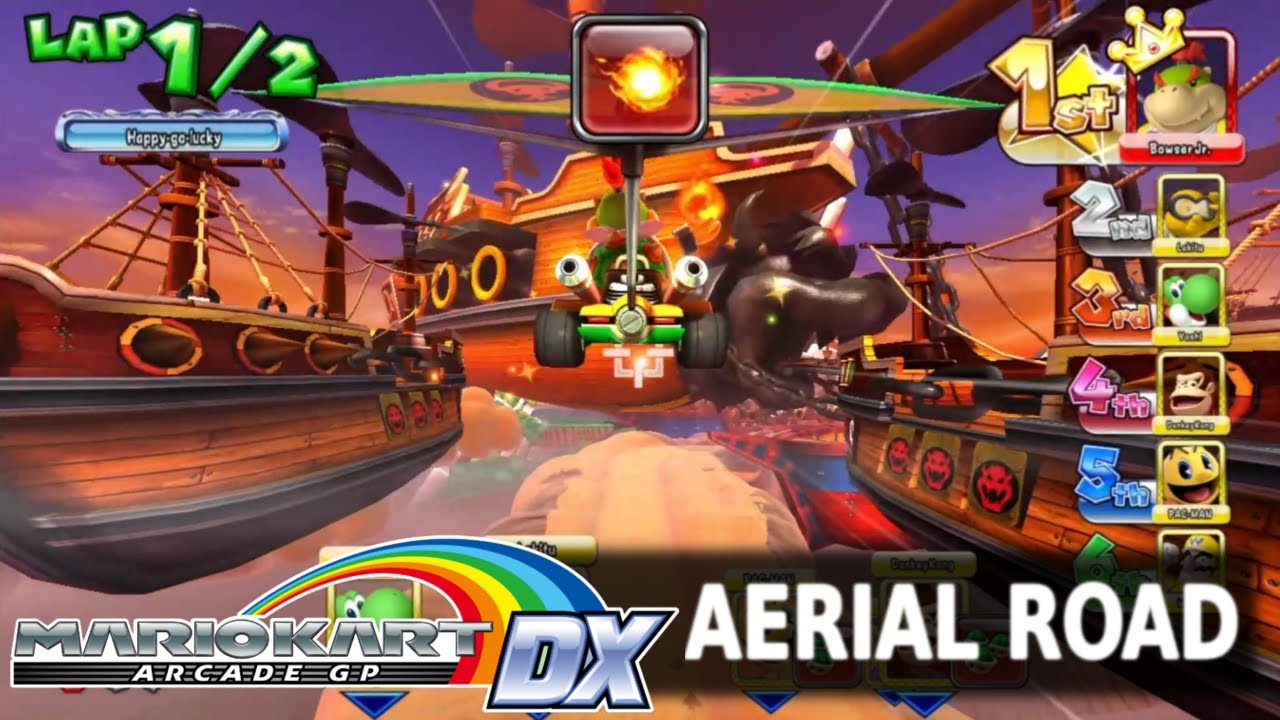 Bowser Jr. Cup - Round 1 - Aerial Road | Mario Kart Arcade GP DX | Ep. 21