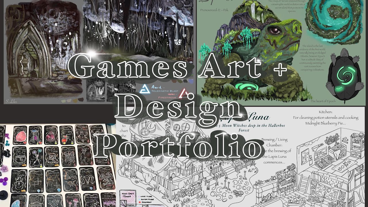 Games Art and Design Portfolio [Accepted] University Applicant