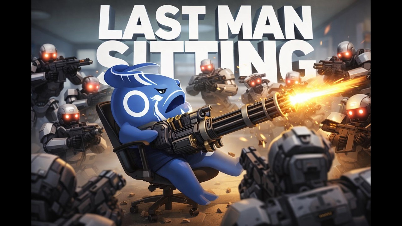 “Rolling Through an Office With a MINIGUN… This Game is Insane” // Last Man Sitting #nextfest demo
