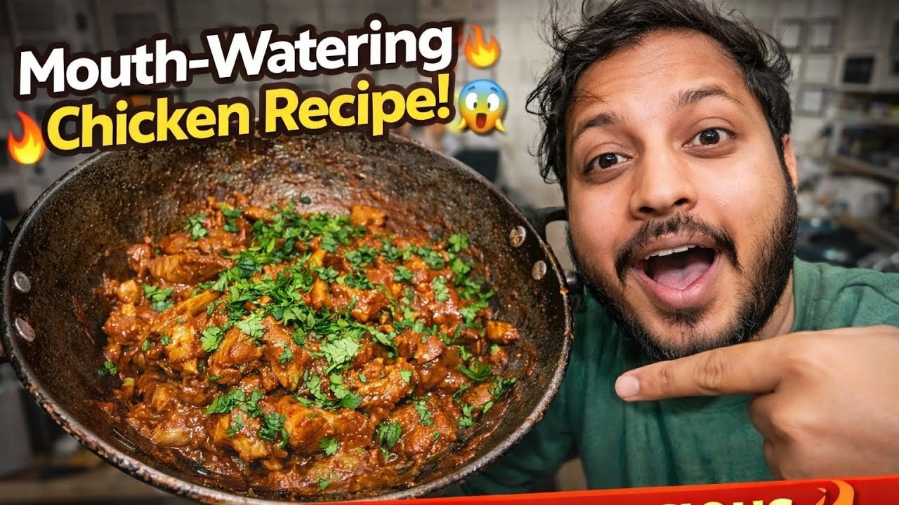 इतना ज़बरदस्त चिकन 🤯🔥 | देखने के बाद भूख रोक नहीं पाओगे 😋🍗