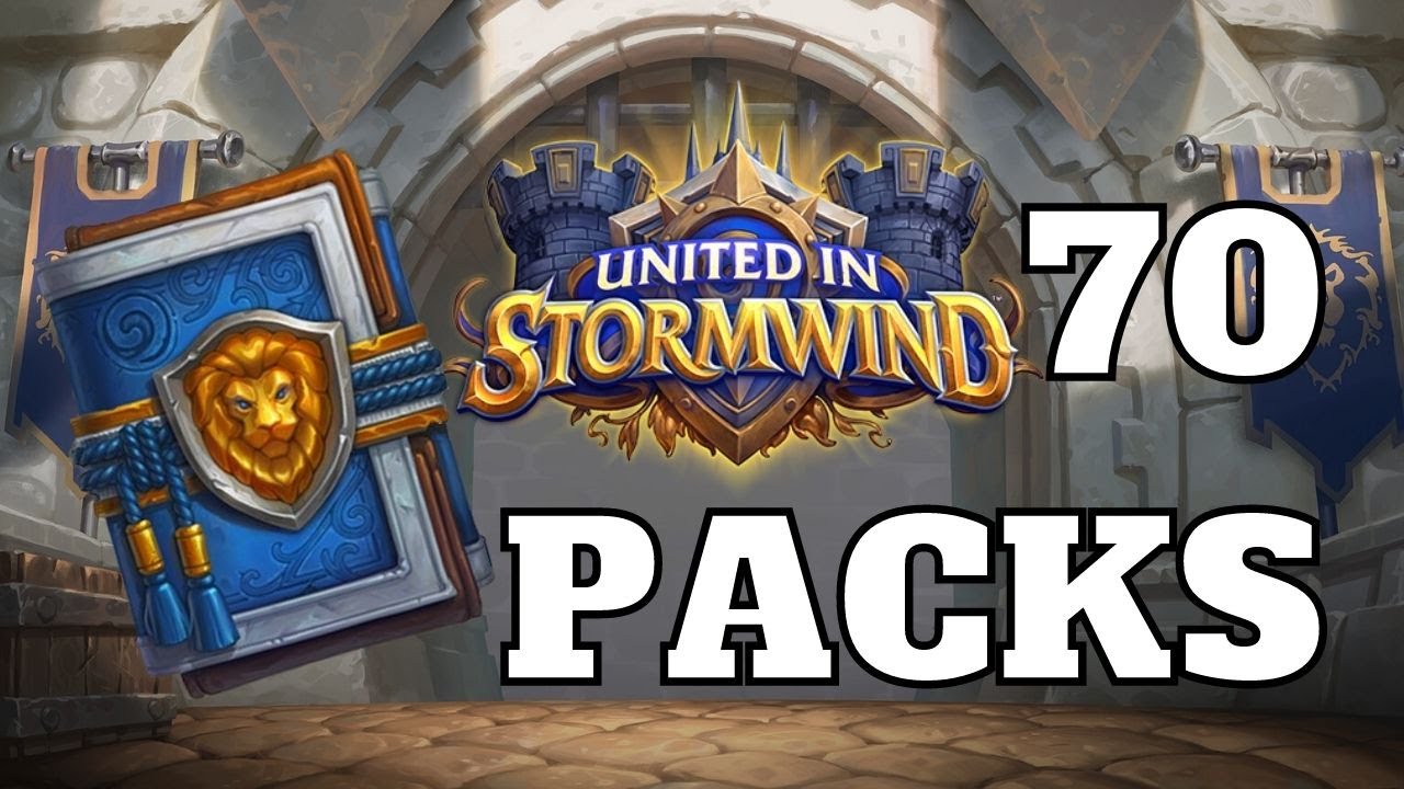 Hearthstone United in Stormwind Pack Opening