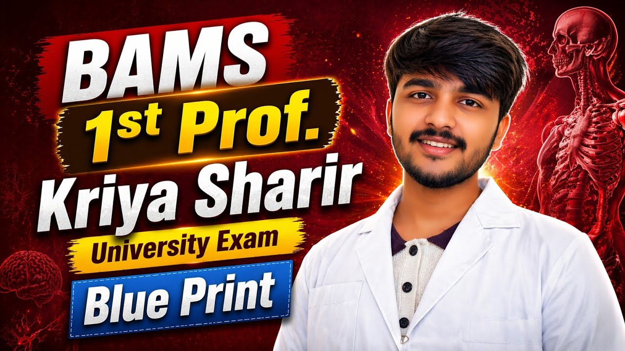 Kriya Sharir Syllabus l Blue Print