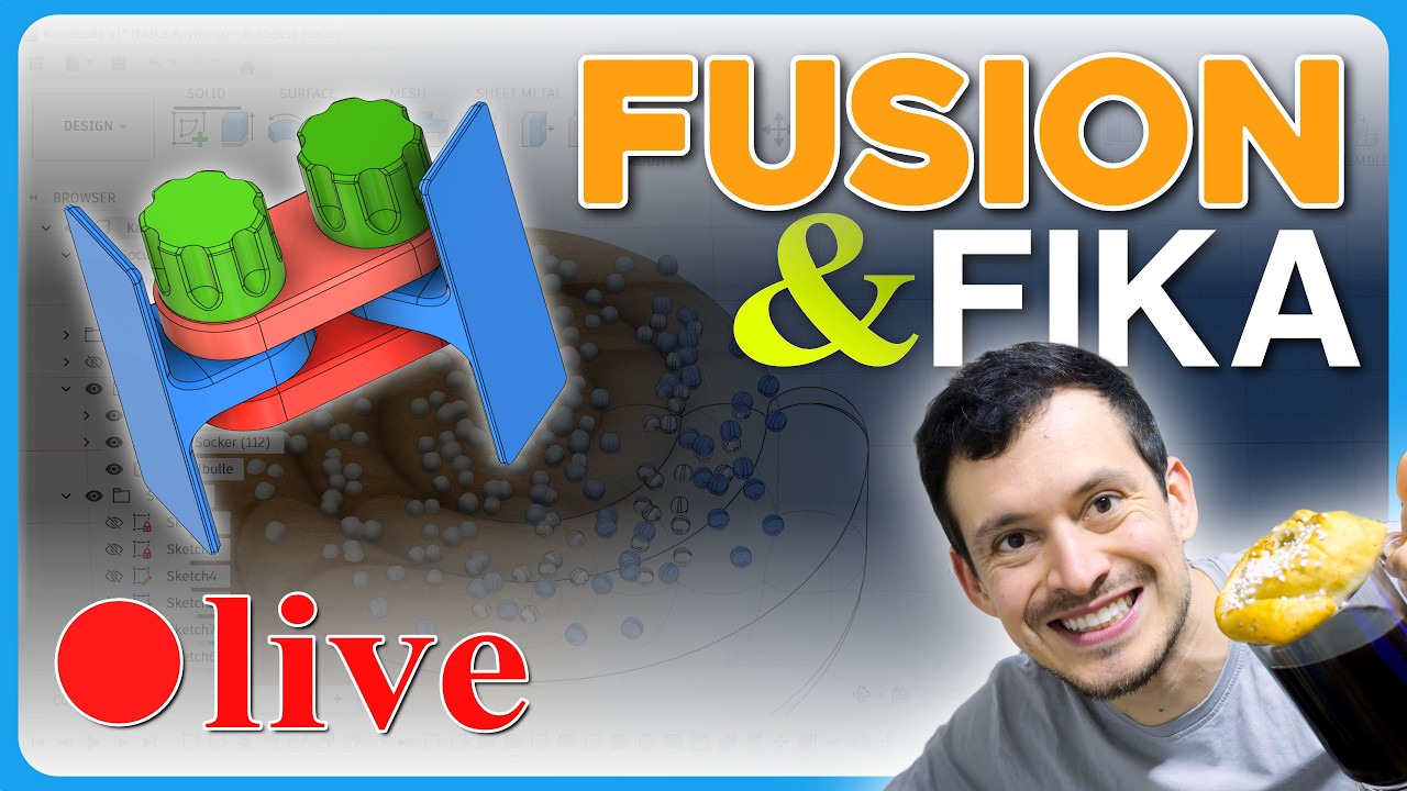 Fusion & Fika Live CAD Session