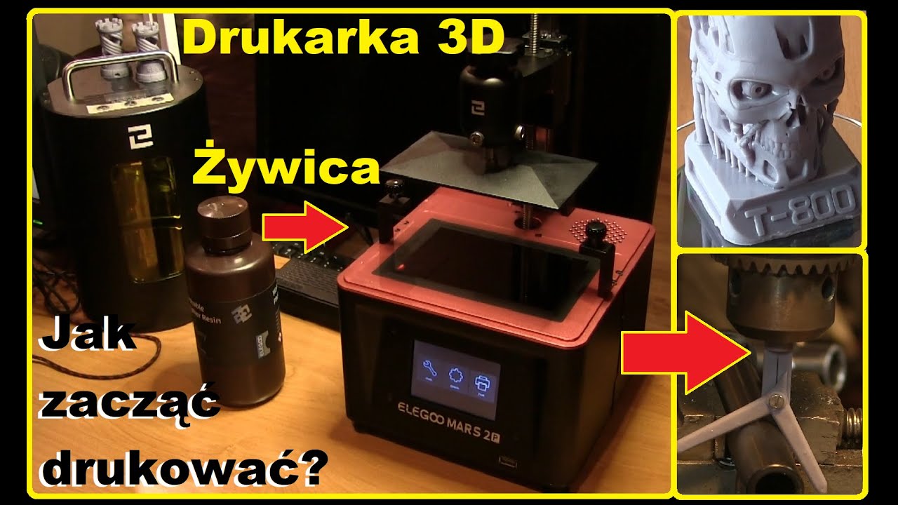 Drukarka 3D Żywiczna ELEGOO MARS 2 PRO MONO LCD MSLA RESIN 3D PRINTER Jaką drukarkę 3D wybrać?