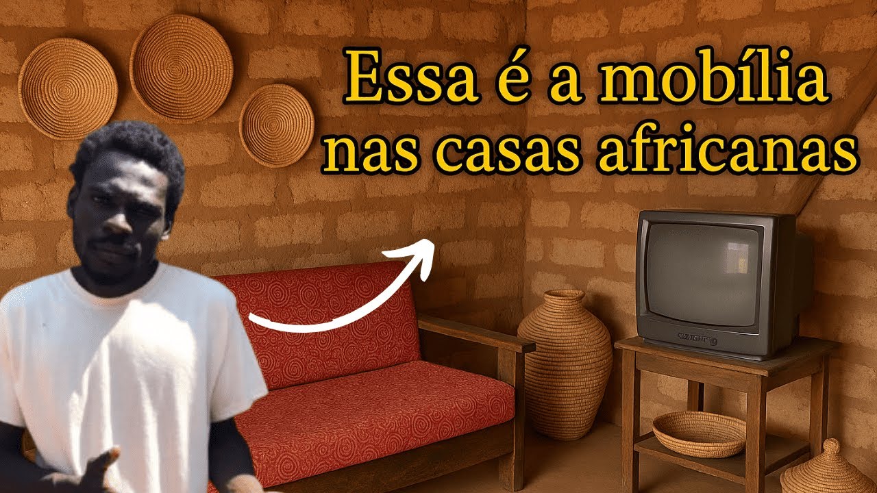 Descubra como são os móveis em casas humildes na África