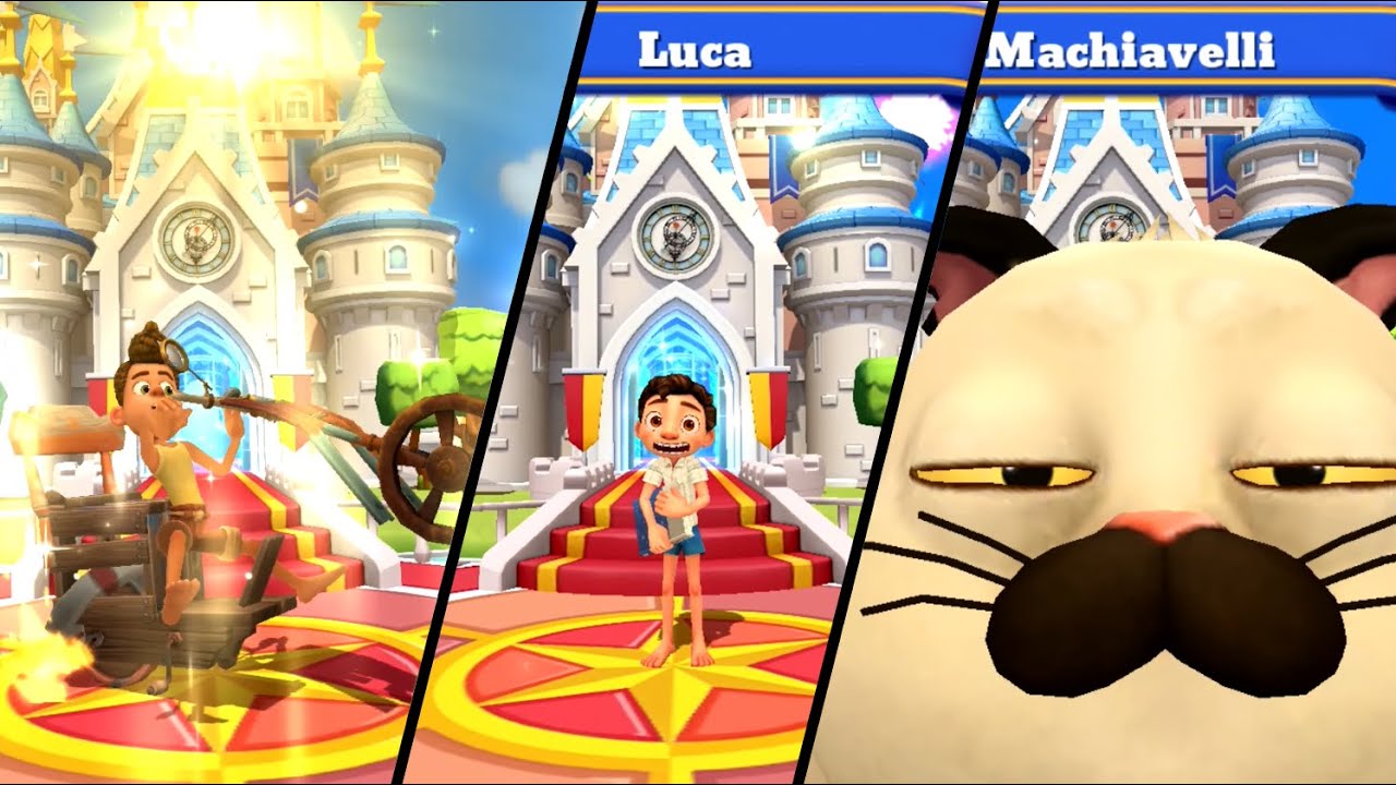 Welcome Screens LUCA CHARACTERS | Disney Magic Kingdoms