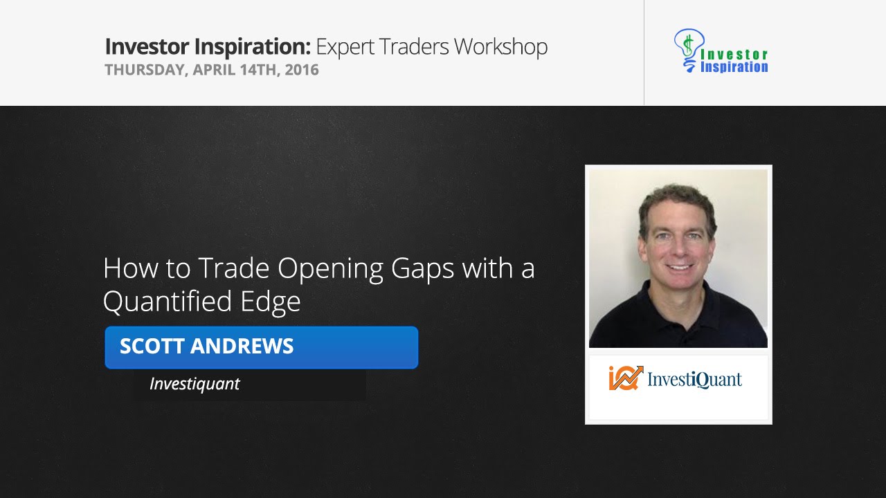 How to Trade Opening Gaps with a Quantified Edge | Scott Andrews