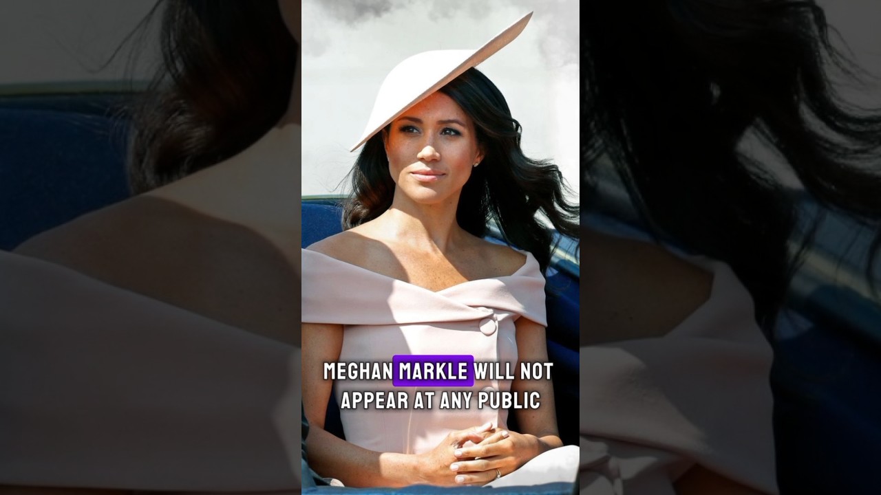 Meghan Markle Skips Public Events During Prince Harry's UK Visit | Royal Family Update #Shorts