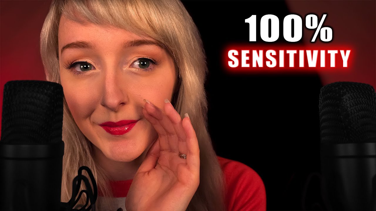 ASMR 100% Sensitivity Breathy Whispers - Ear to Ear