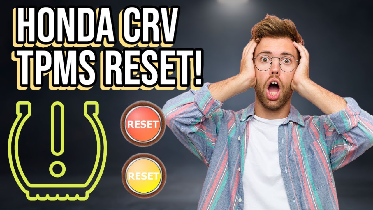 Как сбросить индикатор давления в шинах (TPMS) на Honda CRV 2007,5 - 2011 годов выпуска