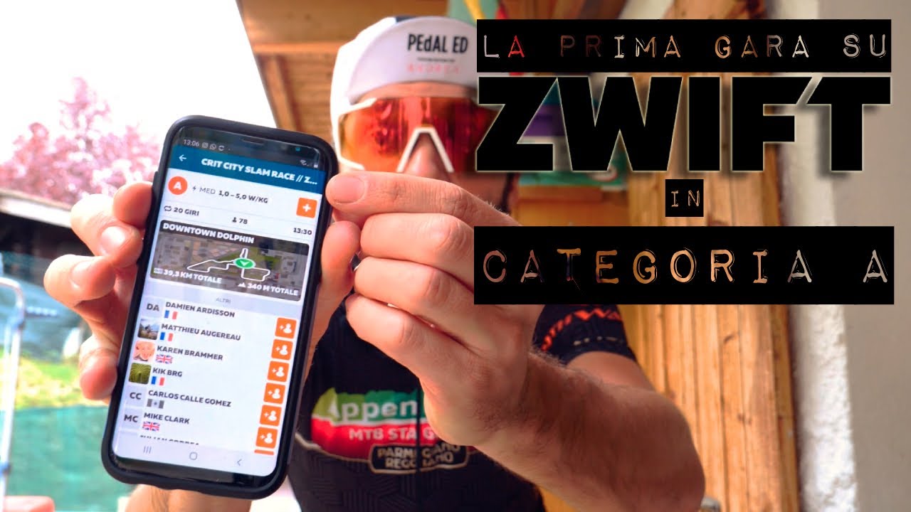 COME GESTIRE LA PRIMA GARA ZWIFT (IN SERIE A)