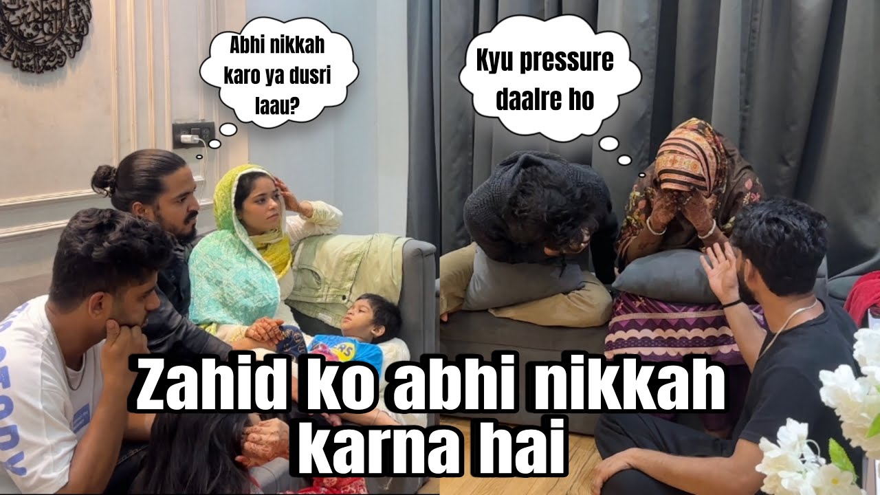 Zahid ko Abhi Nikkah Karna hai | PRANK ON RUHINA | Ruhina Par Shadi Ka Pressure | AALTU FALTU |