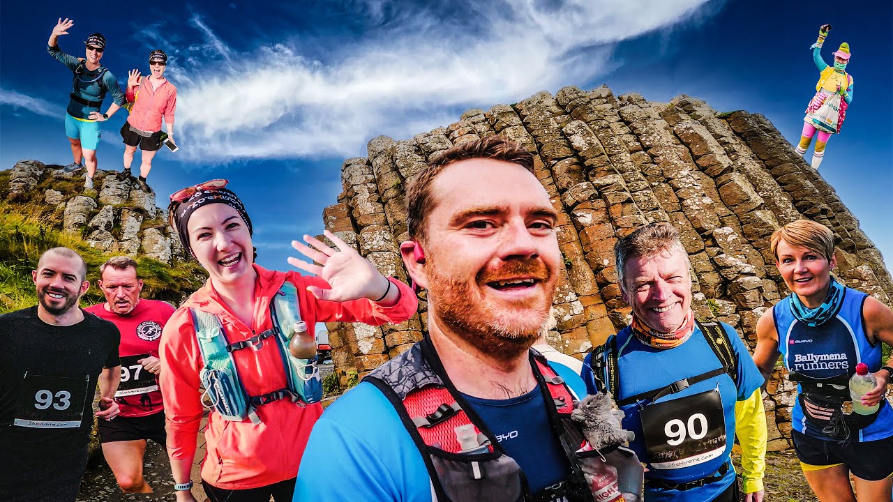 Causeway Coast Trail Half Marathon 2021 // GoPro & Insta360 One X2 Running Vlog