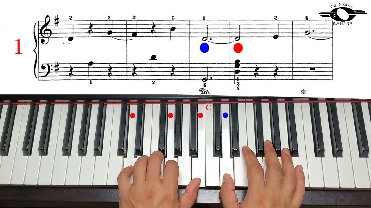 Narcissus, Moderate version, John Thompson`s easiest piano course, Book 4