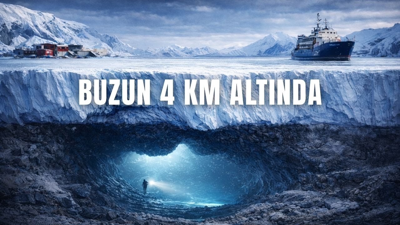 Antarktika'nın Altında Neye Rastlandı?  Kimsenin Görmediği Dünya! 