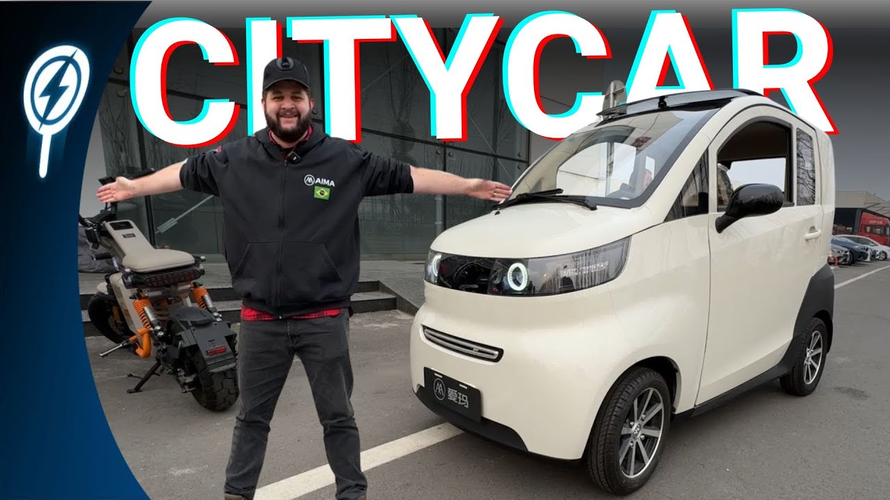 FUI NA CHINA CONHECER O CITYCAR DA AIMA !!! SERÁ QUE CHEGA NO BRASIL ???