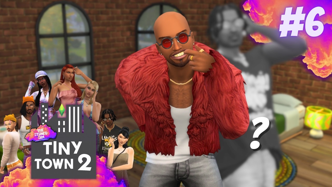 Struggling Musician Gains Fame & Money | The Sims 4 | Tiny Town 2 Challenge | Ep 6