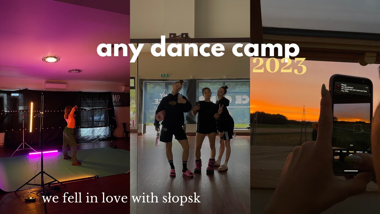 vlog // any dance camp 2023 🧡 🫂 // casting, dużo tańca i zachodów słońca