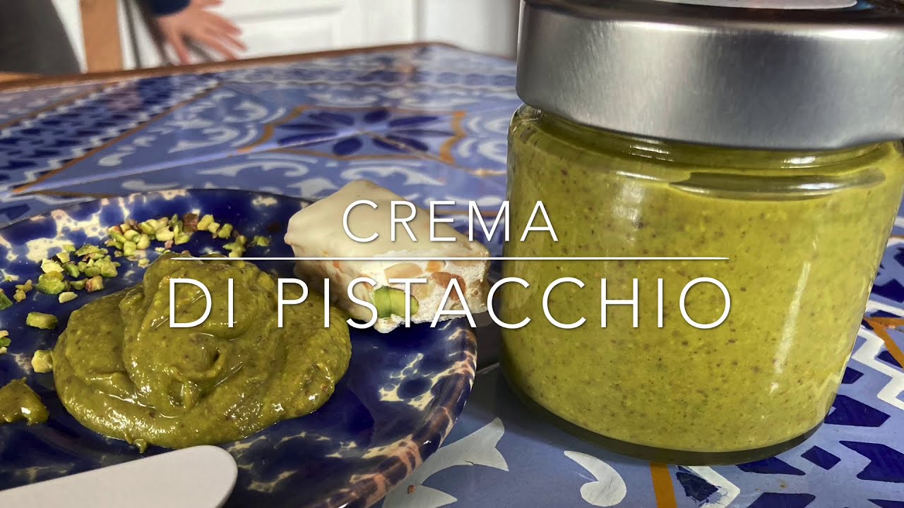 CREMA PURA DI PISTACCHIO 🌱senza burro, senza latte. Vegan