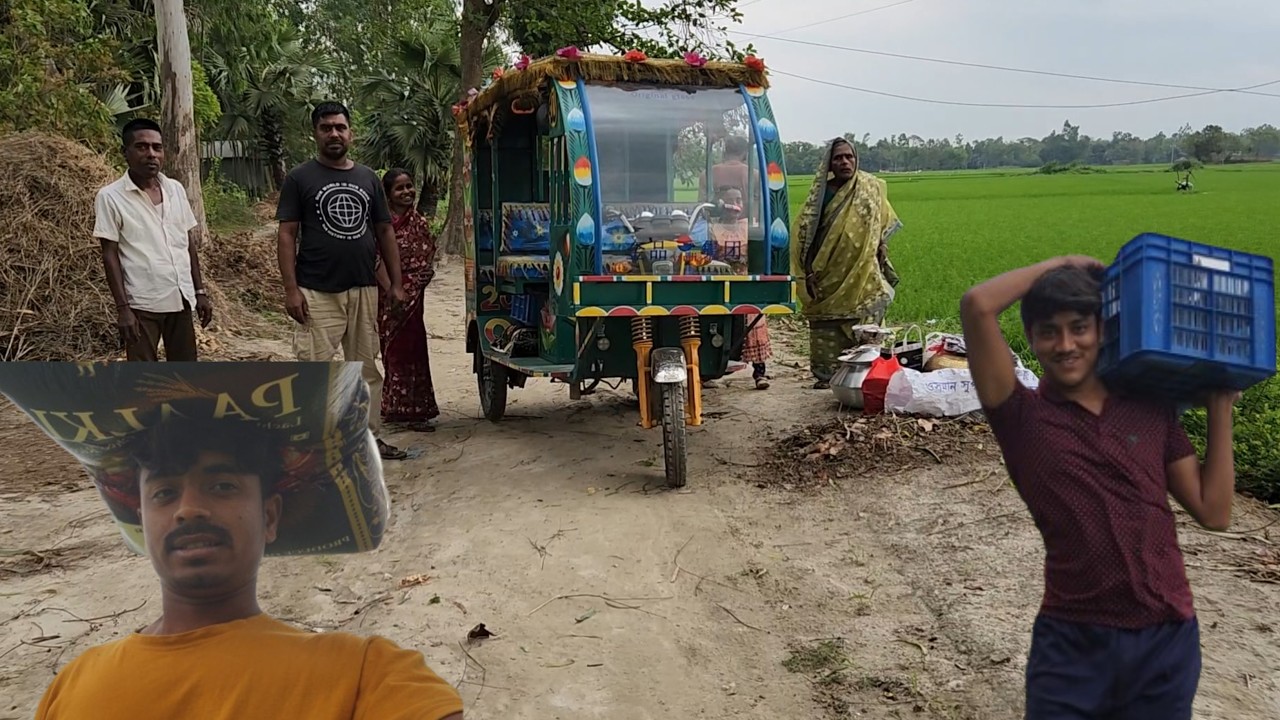 অনুর সাধের অনুষ্ঠানে শশুর বাড়ি থেকে কি কি আনা হলো । আর কে কে আসলো ? Bangladeshi Simple Village Vlog