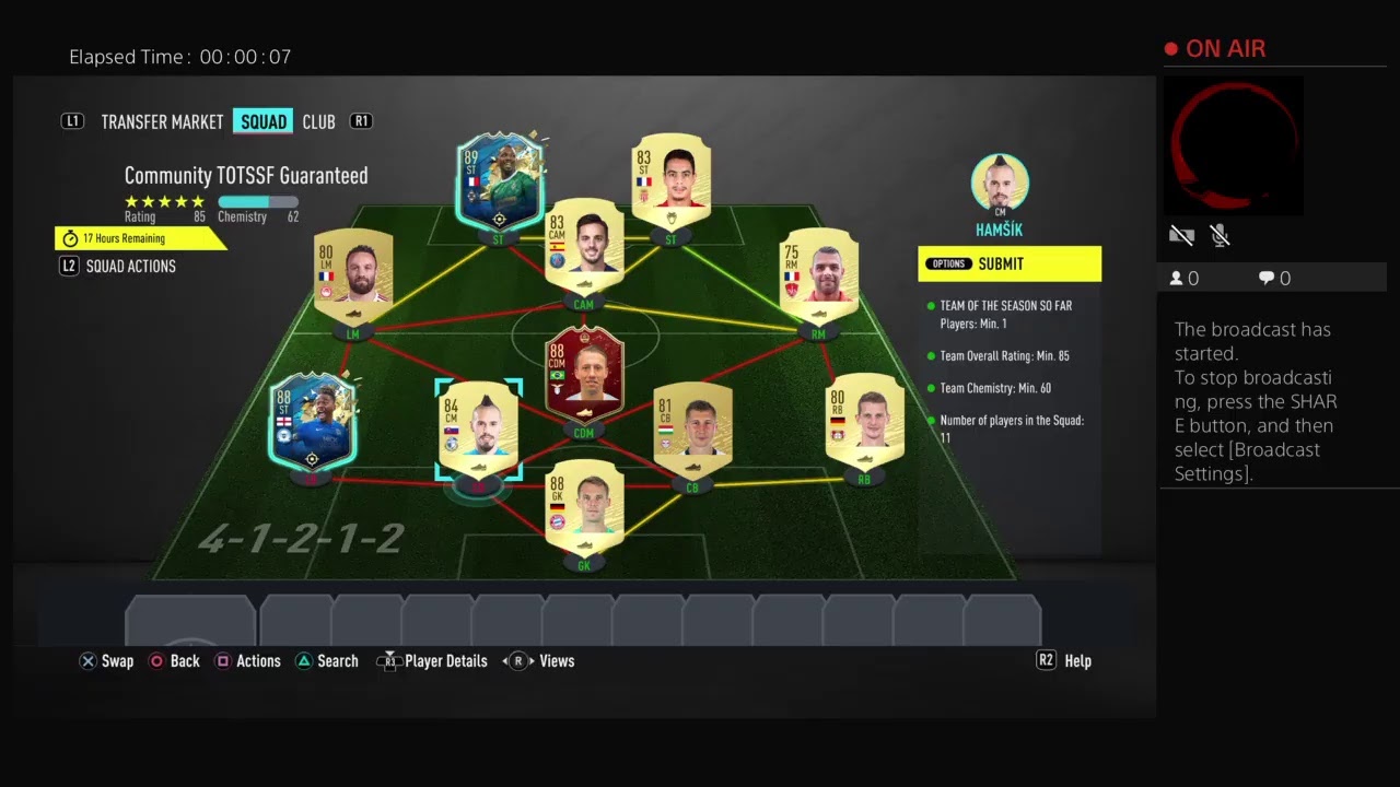 Totss pack fifa 20