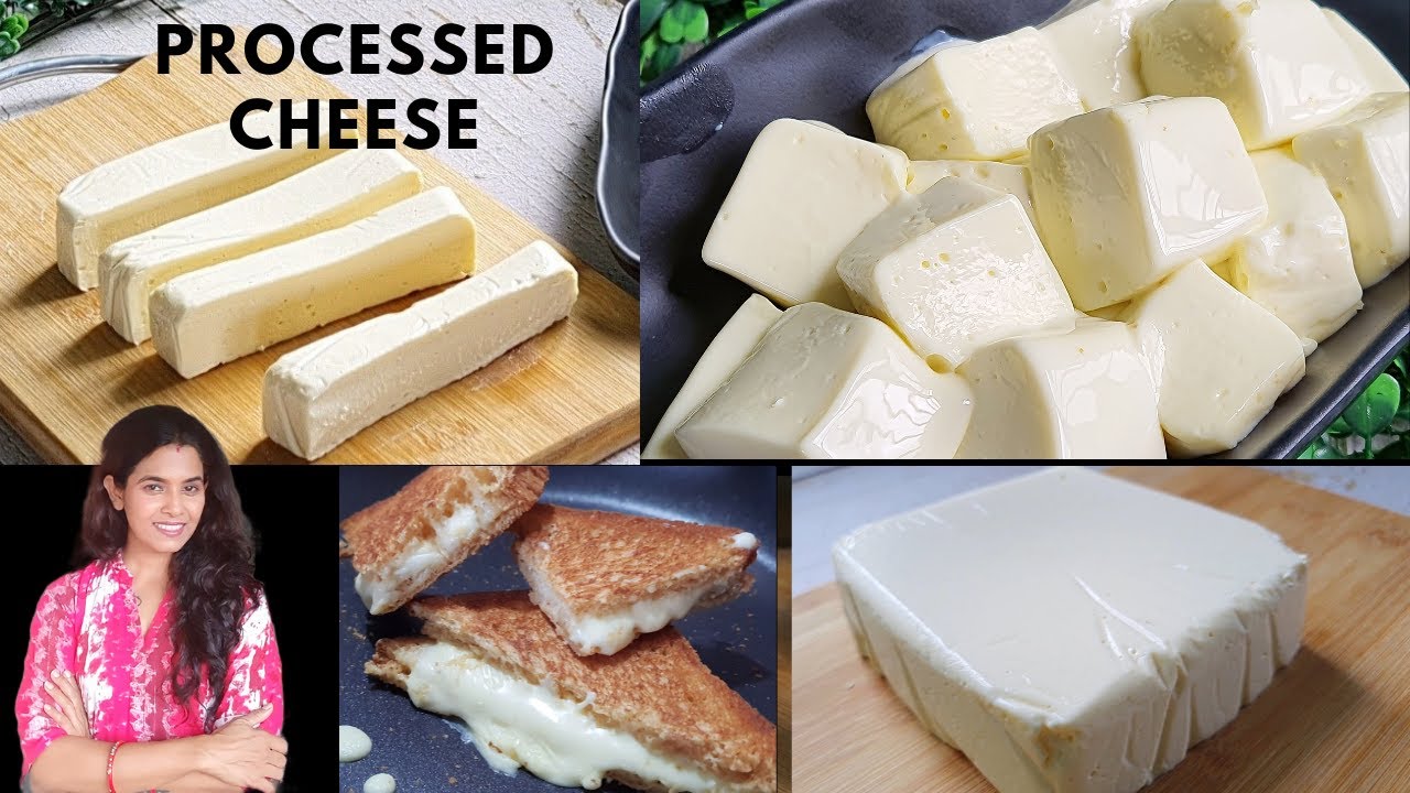 How to make Processed Cheese at home  | Slice Cheese at home  | Home Made Cheese cubes | No Gelatine