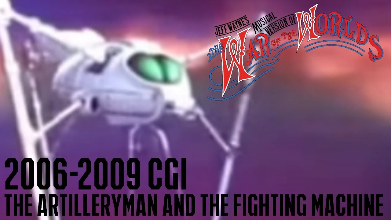 Артиллерист и боевая машина ДЖЕФФА УЭЙНА 2006-2009 CGI